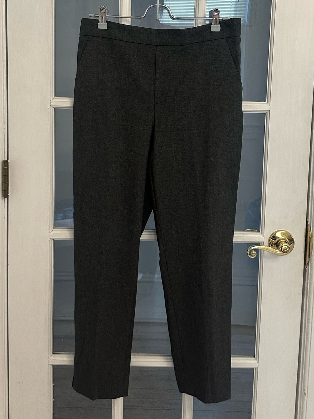 BANANA REPUBLIC Women’s Dark Gray Hayden Tapered Pants Size 8